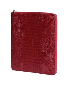 CONFERENCIER A4 ZIPPE CROCO SAVANNAH