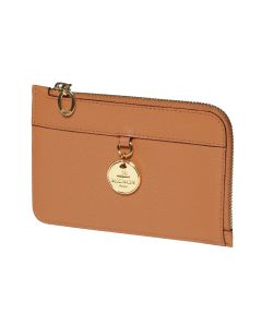 PORTE CARTE ZIPPE MEDAILLON