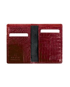 ETUI CARTES FLAPPET CROCO SAVANNAH