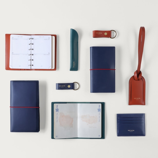 Collection petite maroquinerie cuir fabriqué en France